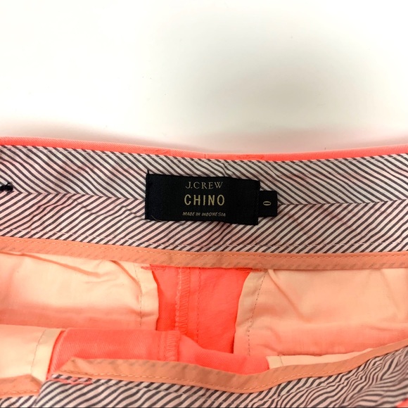J.Crew 3” Chino Shorts - Coral Color - Picture 2 of 2